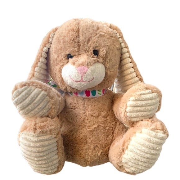 - NWOT Animal Adventure Easter Eggs Bunny Rabbit Stuffed Plush‎ Toy Brown - Picture 1 of 8